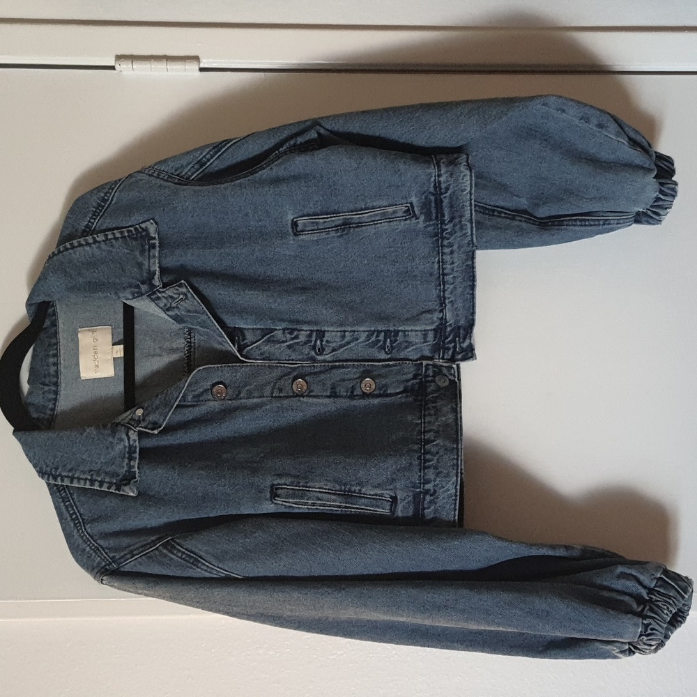 Cropped Jean Jacket - image 1